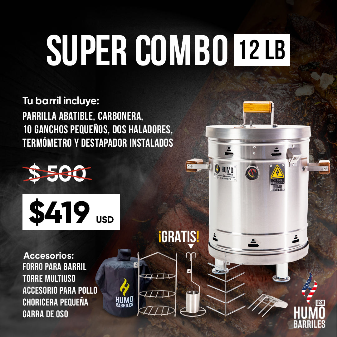 SUPER COMBO BARRIL 12 LIBRAS