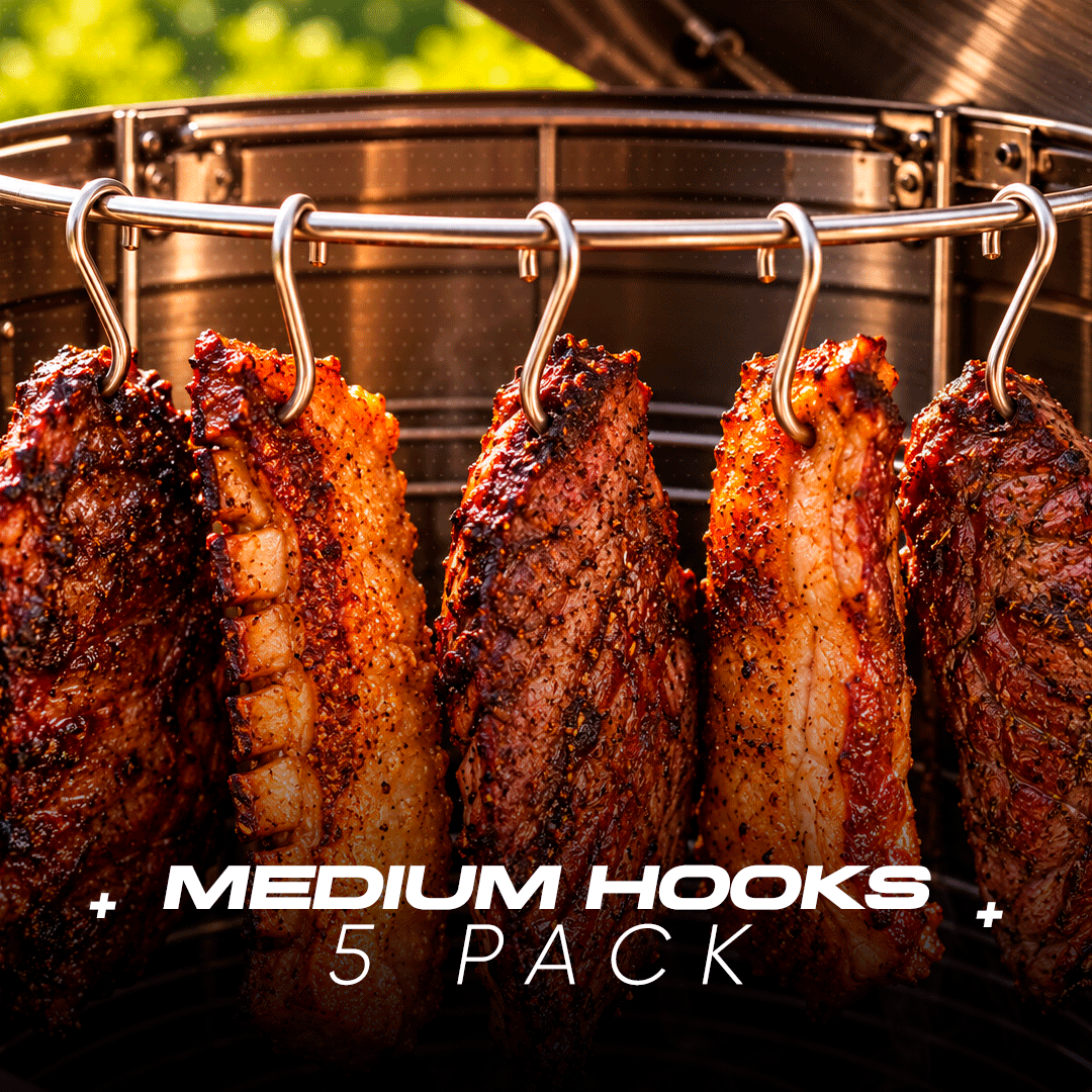 5-Pack Stainless Steel Meat Hooks (Flash offer)