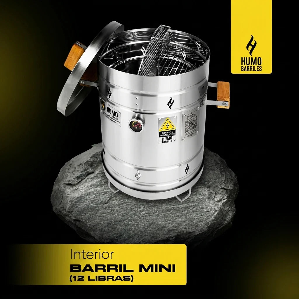 12 lb Charcoal Barrel Grill & Roaster