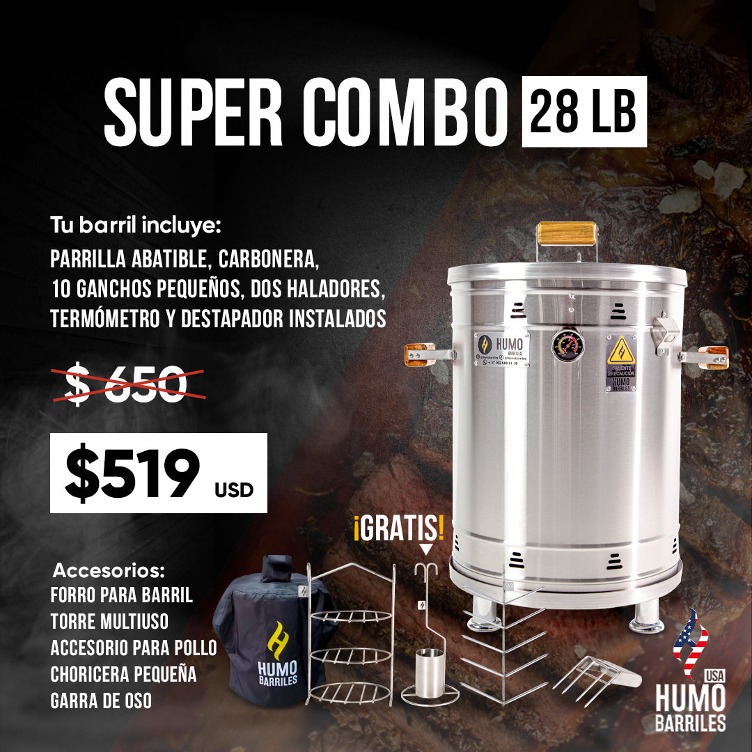 SUPER COMBO BARRIL 28 LIBRAS