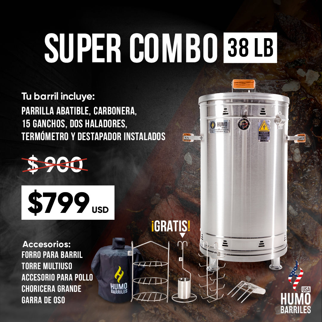 SUPER COMBO BARRIL 38 LIBRAS