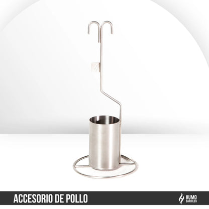 ACCESORIO POLLO ASADO - HUMO BARRILES